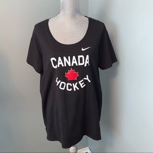 NIKE Canada unisex Hockey t-shirt size XL